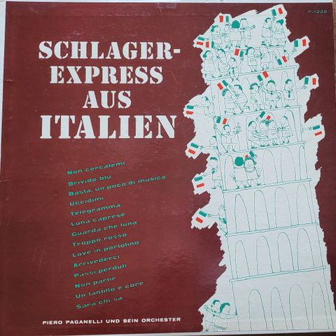 1 stk LP - Schlager-Express AUS Italien