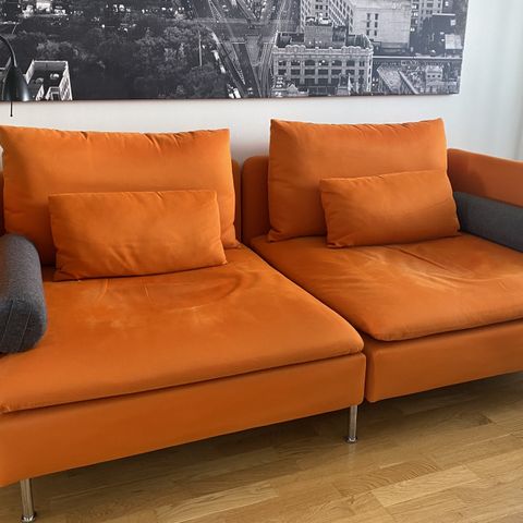 Søderhamn sofa fra Ikea selges