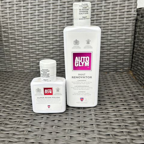 Autoglym produkter uåpnet