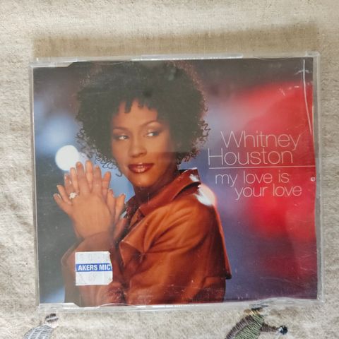 Cd Singel - Whitney Houston - my love is your love
