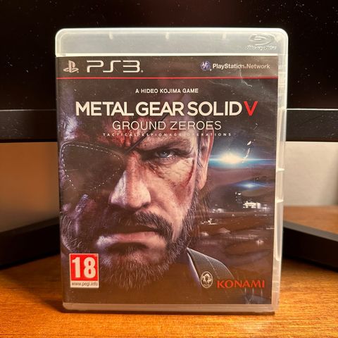 Metal Gear Solid V Ground Zeros - PS3