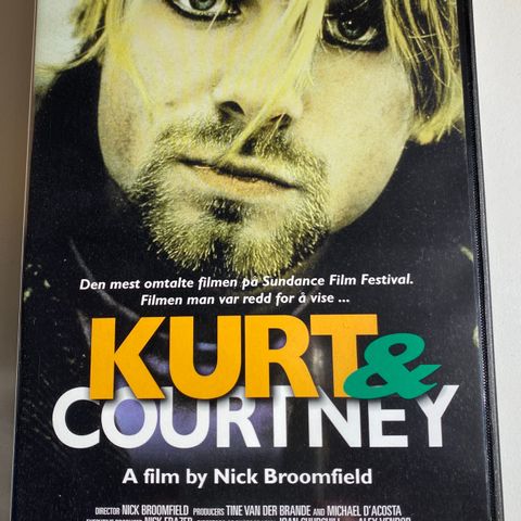 Kurt & Courtney (DVD - 1998 - Nick Broomfield) Norsk tekst.
