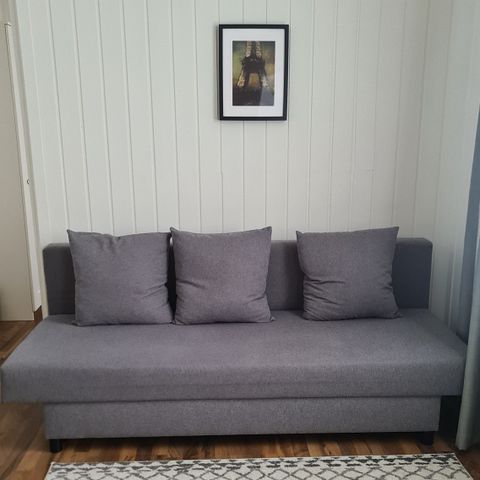 3-seters sovesofa.