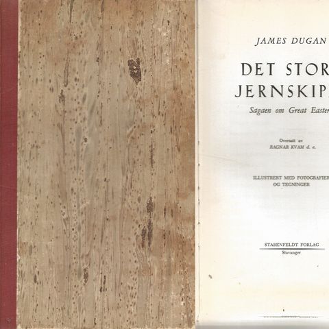 James Dugan: Det store jernskipet  - Sagaen om Great Eastern - Brann 1954