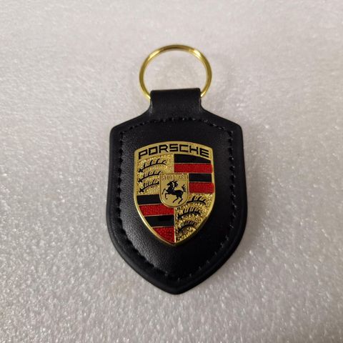 Nøkkelring Porsche Svart