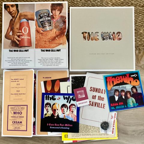 The Who Sell Out super deluxe boks uspilt som ny