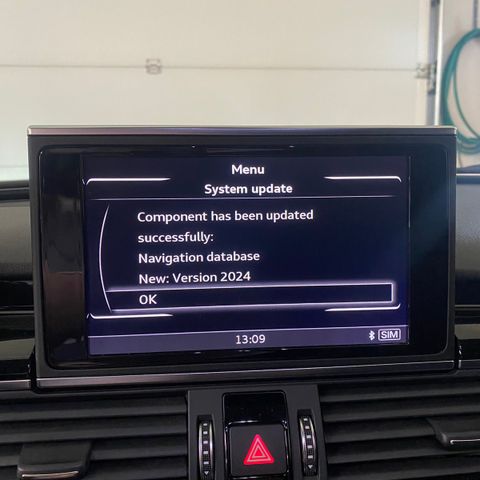 Kart opgradering for Audi biler med mib mmi system 2024