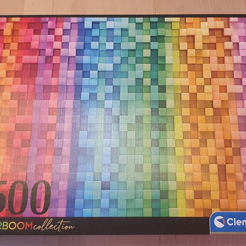 Clementoni 1500 brikker puslespill Colorboom Collection