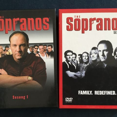 The Sopranos sesong 1 og 2 DVDer
