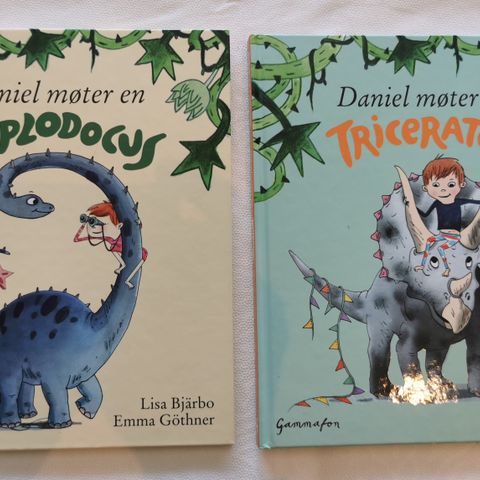 Barnebøker om dinosaurer