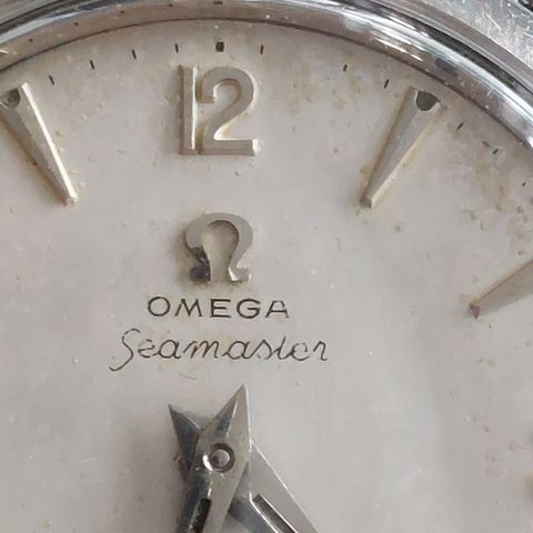 Vintage Omega Seamaster fra 50-tallet - overhalt