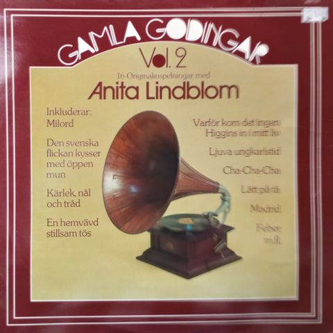 Vinyl lp Anita Lindblom