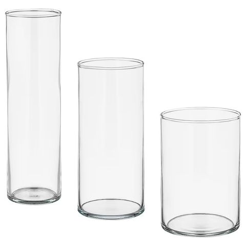 FESTPYNT til utleie - sylindervaser, vaser, kunstig blomster, telysholder