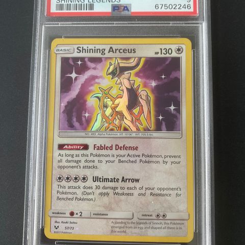 Pokemon - Shining Arceus PSA 9