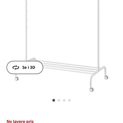IKEA RIgga klesstativ