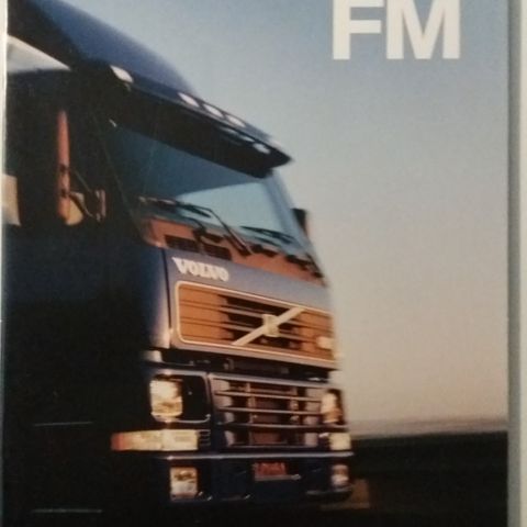 VOLVO FM Lastebilbrosjyre. (NORSK)