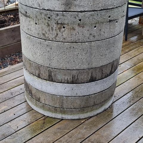 9 stk  betongringer/kumringer selges