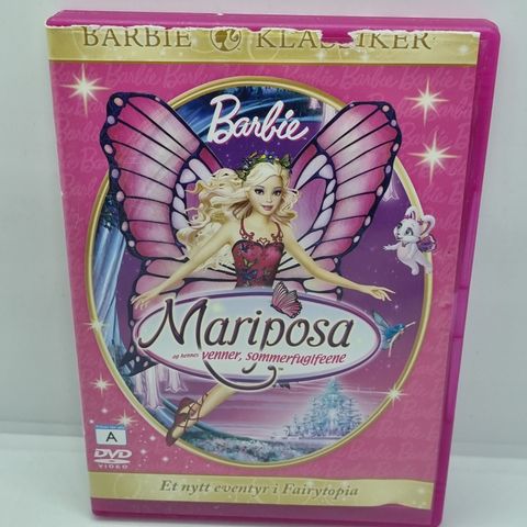 Barbie. Mariposa og hennes venner og sommerfuglfeene. Dvd