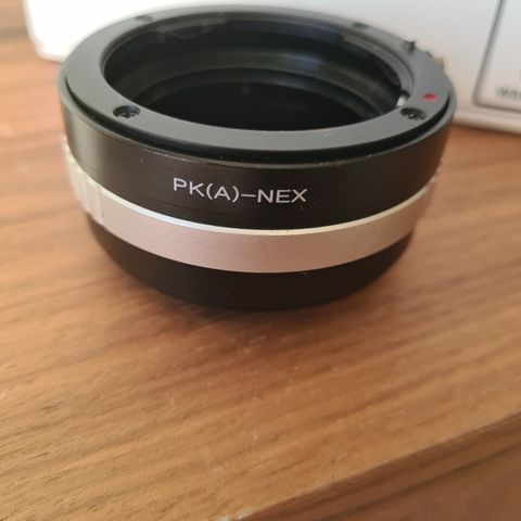 Ny Pentax (PK) til Sony (NEX) adapter
