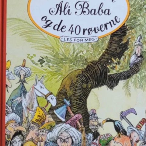 Ali Baba og de 40 røverne. Barnebøker Thore Hansen