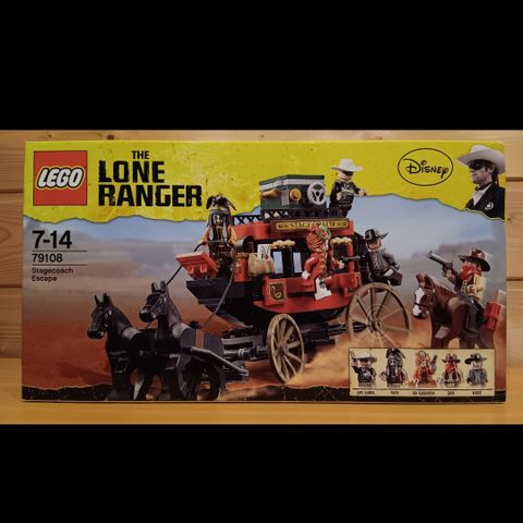 Lego Lone ranger. Stage coach Escape.79108.