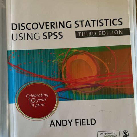 Discovering statistics using spss