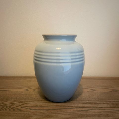 Le Creuset 1L vase; Coastal Blue