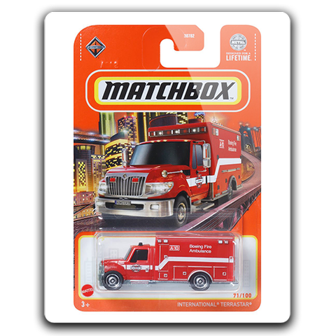 Matchbox International Terrastar Ambulance (MBX Metro 2024), HVL75