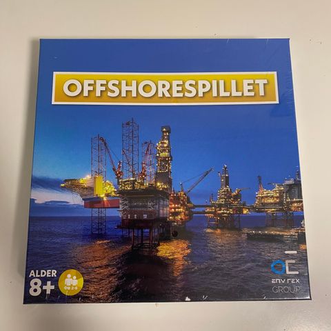 Offshorespillet Brettspill (ny i plast)