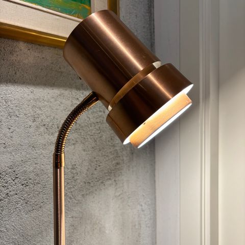 Vintage TR&CO stålampe / leselampe | Norsk design fra 60-tallet