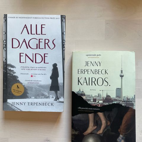 Jenny Erpenbeck «Alle dagers ende» og «Kairos»