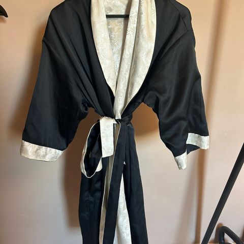 Morgenkåpe/Kimono silke