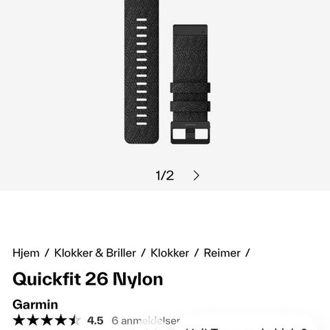 Garmin Nylonreim