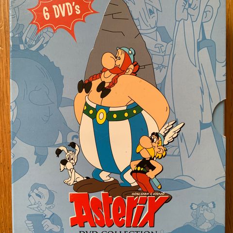 Asterix DVD Collection (6 disker), norsk tekst