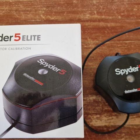 Spyder 5 Elite, skjerm kalibrator selges