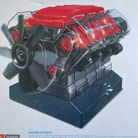 V8 motor byggesett