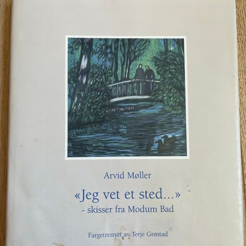 Arvid Møller - "Jeg vet et sted..." - skisser fra Modum Bad