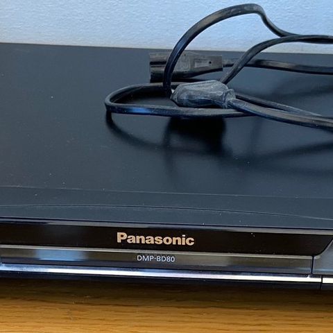 Panasonic Blue-ray med fjernkontroll