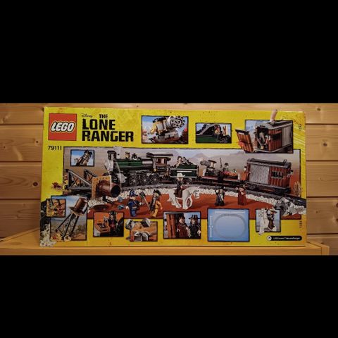 2950,- Lego Lone Ranger. Costitution Train Chase.79111