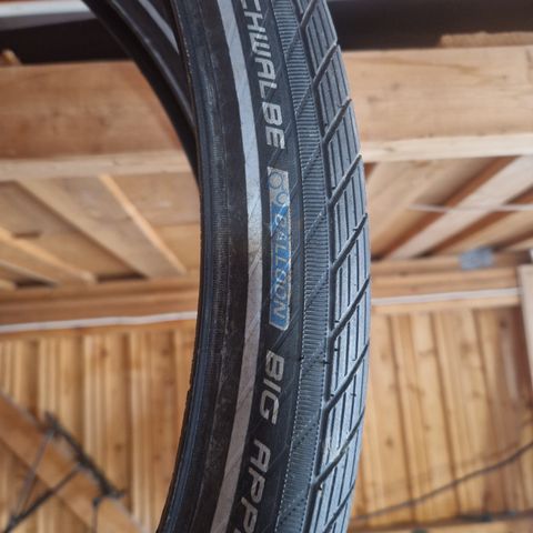 Schwalbe Big Apple 29"/700c dekk, 2,15 bredde.