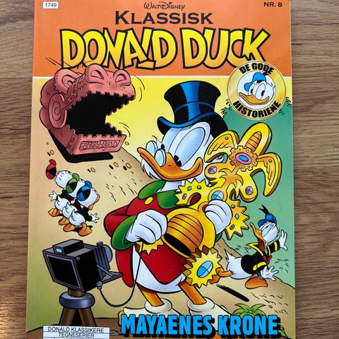 Klassisk Donald Duck nr 8 - Mayaenes krone