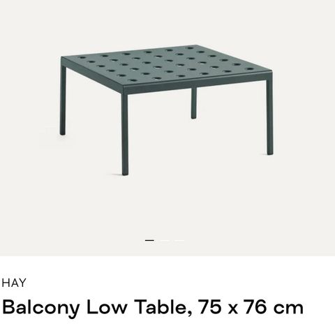 Balcony Low Table - HAY