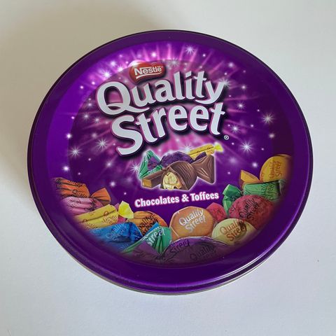 Quality Street blikkboks