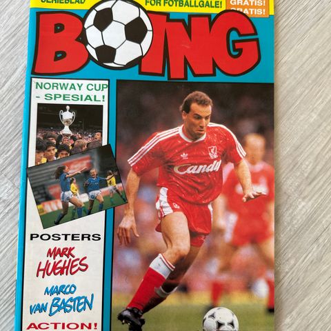 Boing Norway Cup (Giveaway) m/POSTER 1990