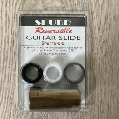 Shubb AX reversible guitar slide