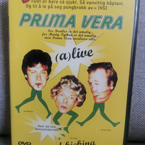 Prima Vera (a) live and kicking (som ny)