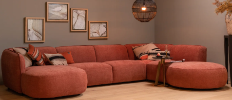 Fantastisk U-sofa, helt ny!