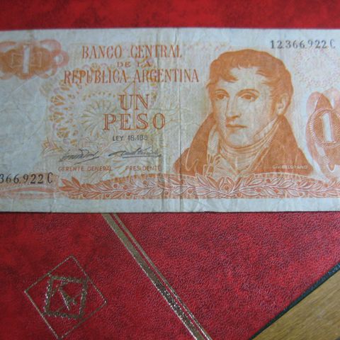 1 Peso Argentina