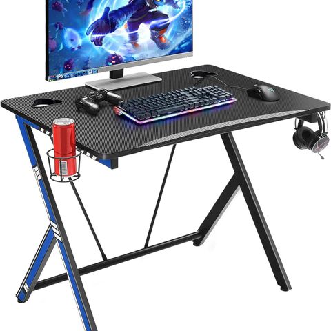 Mr IRONSTONE Gaming Desk, 60x80 | svart