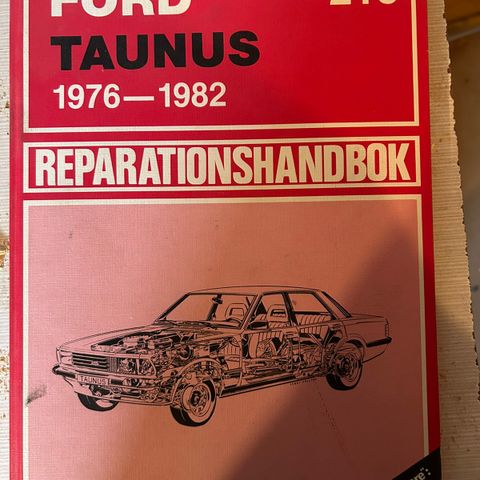 Reperasjonshåndbok Ford Taunus 1976-1982